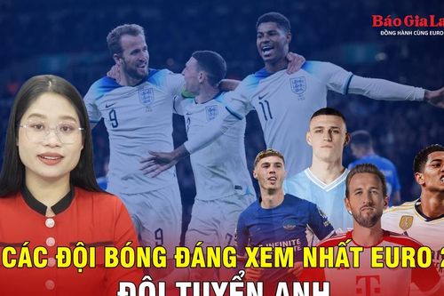 Top các đội bóng đáng xem nhất EURO 2024: Đội tuyển Anh