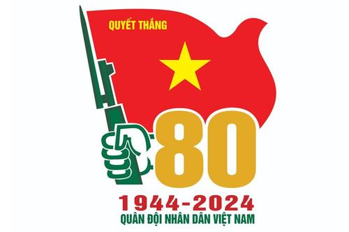 Công bố mẫu Biểu trưng Kỷ niệm 80 năm Ngày thành lập QĐND Việt Nam