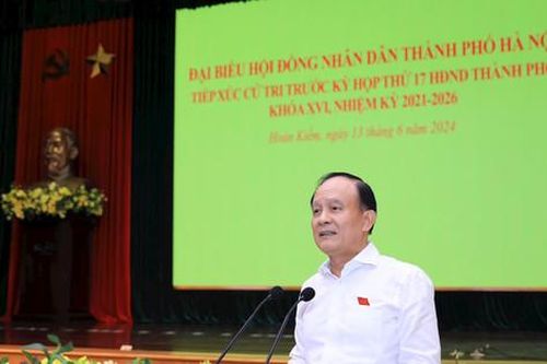 Cử tri quận Hoàn Kiếm kiến nghị quy hoạch giao thông phố cổ, tránh ùn tắc