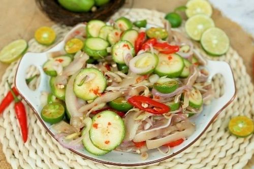 Cách làm gỏi cóc tai heo chua ngọt giòn ngon, hấp dẫn tại nhà