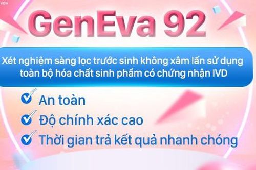 GENTIS ra mắt gói xét nghiệm sàng lọc trước sinh không xâm lấn GenEva 92