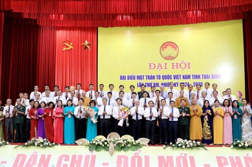 Ông Vũ Thanh Vân được tái cử Chủ tịch Ủy ban MTTQ Việt Nam tỉnh Thái Bình