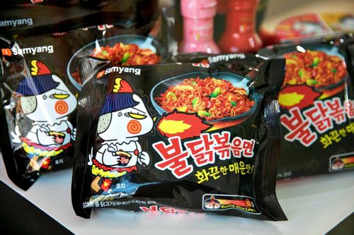 Mì gói Hàn Quốc bị thu hồi tại Đan Mạch vì quá cay
