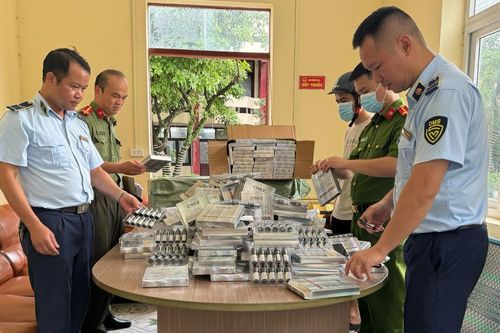Quảng Ninh: thu giữ hơn 5.000 sản phẩm thuốc lá điện tử không rõ nguồn gốc
