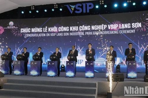 Khởi công Khu công nghiệp VSIP Lạng Sơn