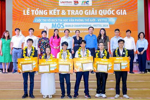 6 nhà vô địch đại diện Việt Nam sẽ tranh tài tin học văn phòng quốc tế