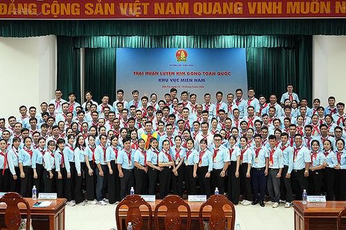 Trại huấn luyện Kim Đồng toàn quốc có 7 chủ đề liên quan đến màu khăn quàng đỏ