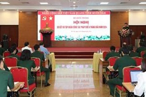Sơ kết và tập huấn công tác pháp chế 6 tháng đầu năm 2024