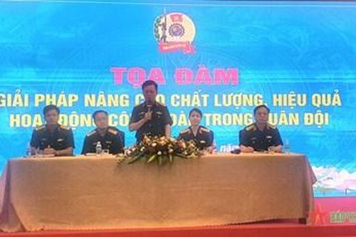 Bế mạc hội nghị tập huấn cán bộ Công đoàn toàn quân năm 2024
