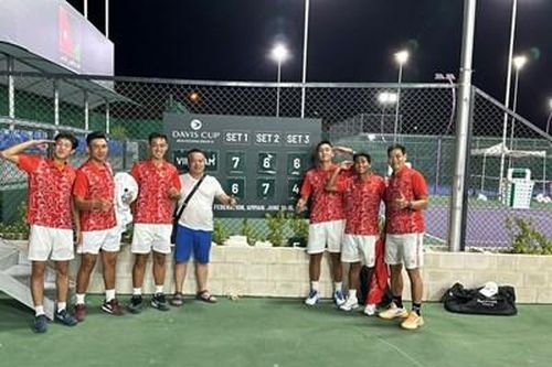 Đội tuyển Davis Cup Việt Nam trụ hạng thành công