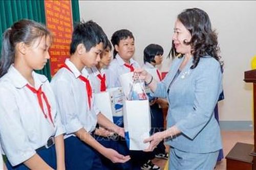 Phó chủ tịch nước Võ Thị Ánh Xuân thăm và làm việc tại tỉnh Bà Rịa - Vũng Tàu