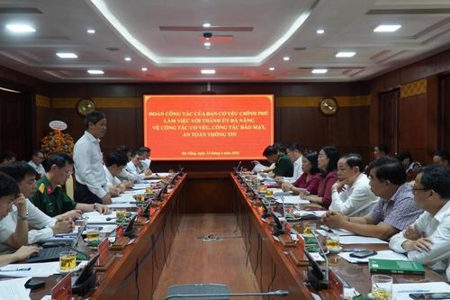 Công tác cơ yếu, bảo mật, an toàn thông tin được TP Đà Nẵng thực hiện hiệu quả
