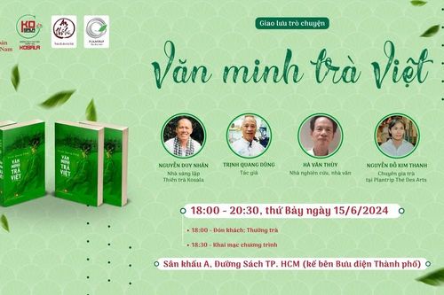 Giao lưu trò chuyện 'Văn minh trà Việt'