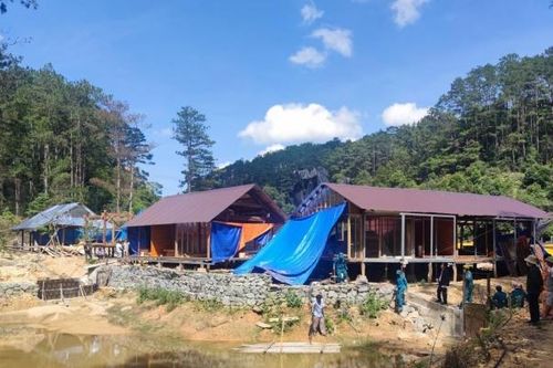 Kon Tum: Phát hiện hàng loạt công trình xây dựng trái phép ở Măng Đen