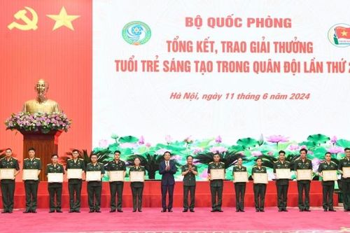 Viettel nhận loạt giải thưởng tuổi trẻ sáng tạo trong quân đội với thiết bị công nghệ cao, trí tuệ nhân tạo