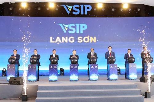 Khởi công dự án khu công nghiệp VSIP Lạng Sơn