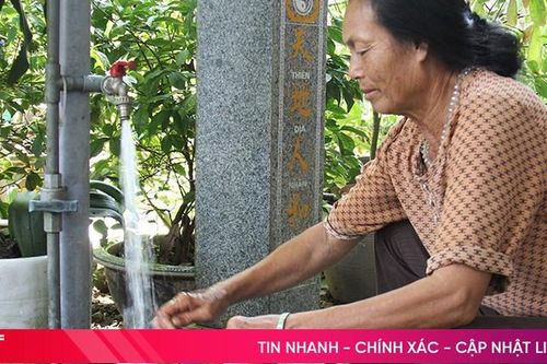Nước sạch về làng biển ở Nghi Xuân
