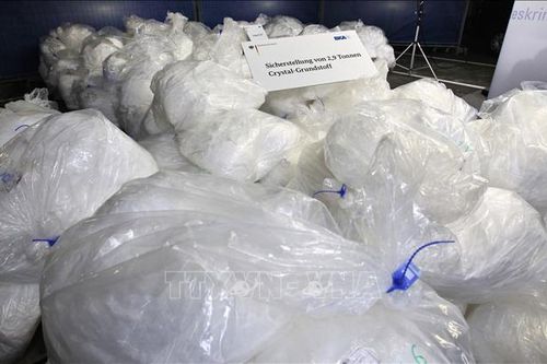Đức thu giữ lượng cocaine lớn kỷ lục