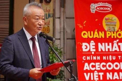 Acecook mở quán Phở ăn liền Đệ Nhất đầu tiên