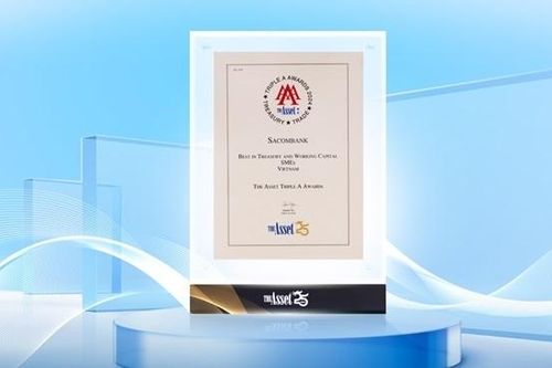 Dịch vụ ngoại hối của Sacombank đạt giải thưởng The Asset Triple A