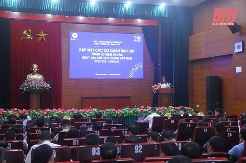 Công ty Điện lực Thanh Hóa gặp mặt các cơ quan thông tấn, báo chí nhân dịp 21/6