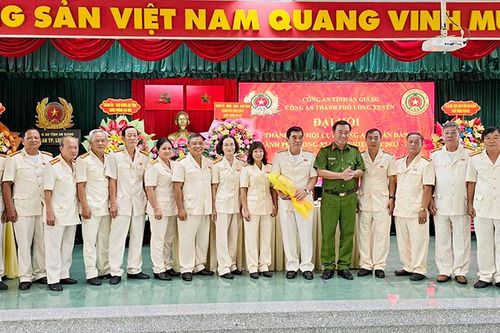 Thành lập Hội Cựu Công an Nhân dân TP. Long Xuyên