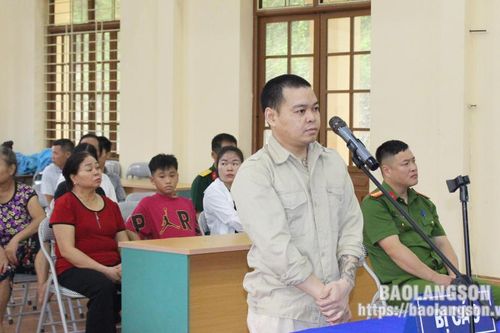 Cao Lộc: Xét xử lưu động hai vụ án hình sự