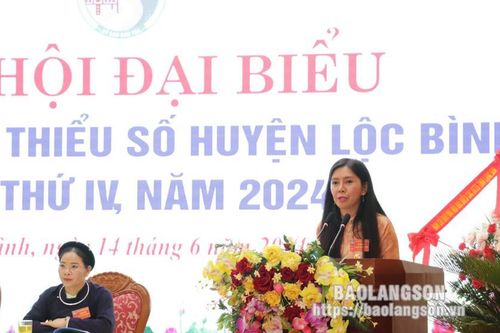 Đại hội Đại biểu các dân tộc thiểu số huyện Lộc Bình lần thứ IV