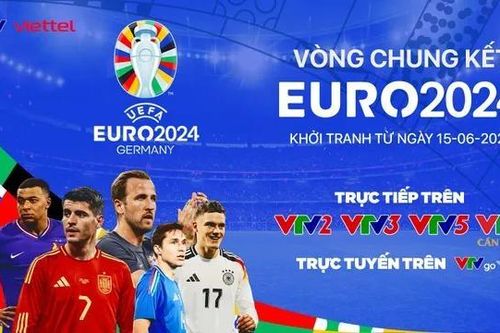 VTV phát sóng VCK EURO 2024