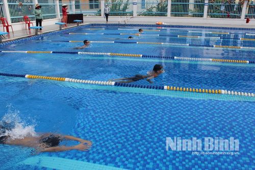 Giải bơi thiếu niên, nhi đồng huyện Hoa Lư năm 2024