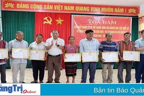 Đồng sức, đồng lòng, xây dựng quê hương Vĩnh Linh giàu đẹp