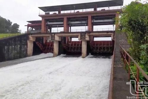 Hồ Núi Cốc xả lũ từ 13 giờ 30 phút hôm nay (14-6)