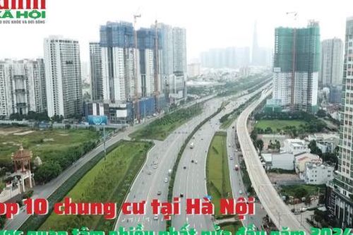Top 10 chung cư tại Hà Nội được quan tâm nhiều nhất nửa đầu năm 2024