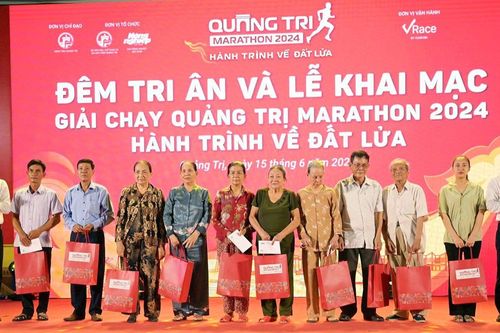3.000 vận động viên tham gia giải chạy 'Quảng Trị Marathon 2024 - Hành trình về đất lửa'