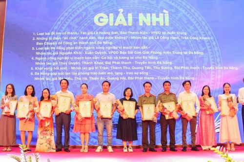 Báo Sài Gòn Giải Phóng đoạt giải Nhì giải Báo chí TP Đà Nẵng năm 2023