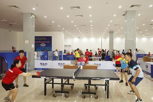 Khai mạc Giải bóng bàn truyền thống Hội Nhà báo tỉnh Quảng Bình