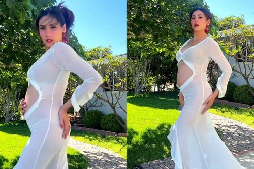 Võ Hoàng Yến làm show 'cây nhà lá vườn' tại Mỹ: Bầu 6 tháng vẫn catwalk sập sàn