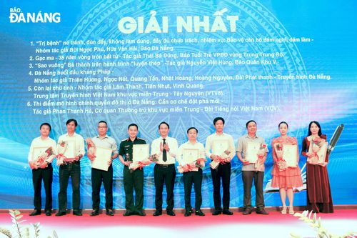 Tôn vinh các tác giả, tác phẩm đoạt Giải Báo chí thành phố năm 2023