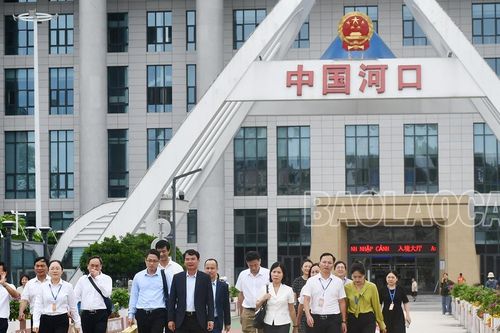 Đoàn công tác tỉnh Lào Cai (Việt Nam) kết thúc tốt đẹp chuyến công tác tại tỉnh Vân Nam (Trung Quốc)