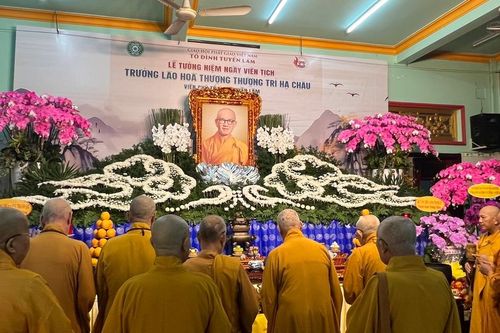 Lễ tưởng niệm Hòa thượng Thích Trí Châu tại chùa Tuyền Lâm (Q.6)