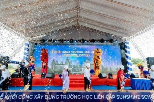 Khởi công Sunshine School, Sunshine Group tiếp tục triển khai chuỗi dự án cao cấp tại khu Tây Hồ Tây