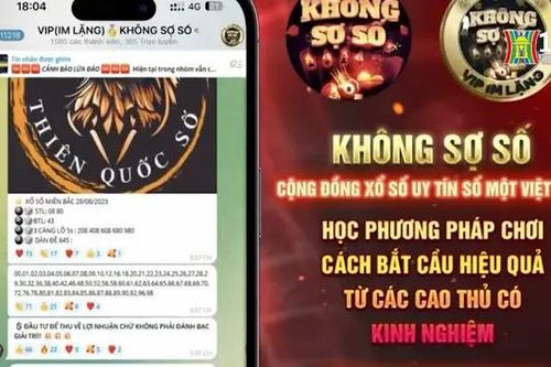 Cần cẩn trọng bẫy lừa bán số lô đề 'đánh là trúng'