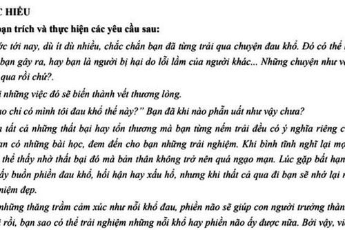 Đề thi Ngữ văn: Rồi một ngày cuộc sống hóa hư vô