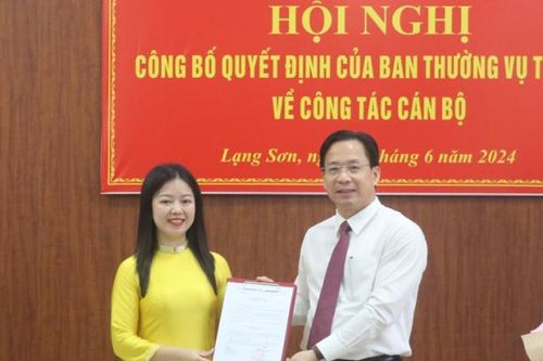 Điều động nữ Phó Giám đốc Sở giữ chức vụ mới