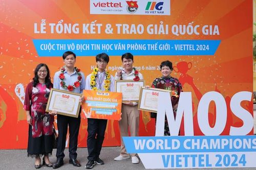 Học sinh trường Ams được lựa chọn tham dự kỳ thi Vô địch Tin học văn phòng thế giới
