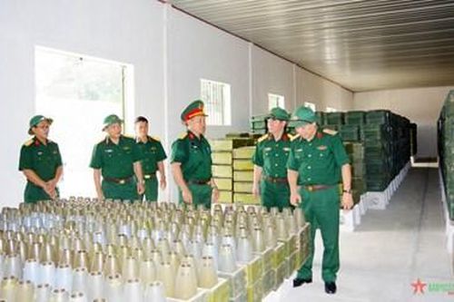 Chủ động làm tốt công tác phòng chống cháy nổ tại Kho K882