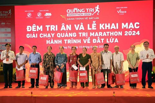 Khai mạc giải chạy 'Quảng Trị Marathon – hành trình về Đất lửa'