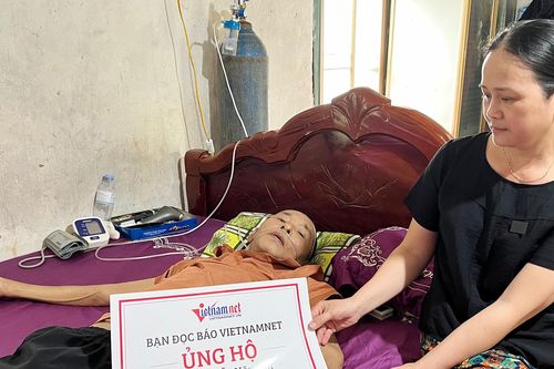 Bạn đọc ủng hộ gia đình có vợ 25 năm đưa chồng đi khắp nơi chữa bệnh hiểm nghèo