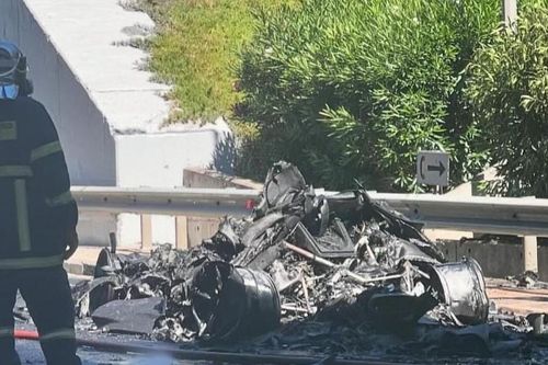 Siêu xe Koenigsegg Jesko giá hơn 4 triệu USD cháy rụi thành tro