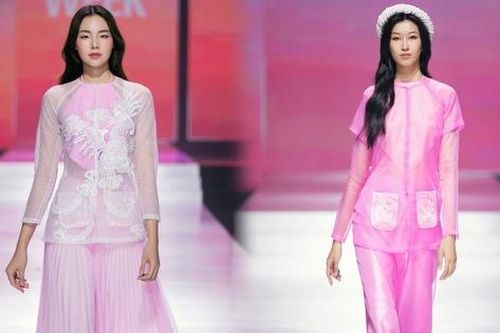 Thủy Nguyễn lần đầu mang hình ảnh áo bà ba lên sàn diễn thời trang